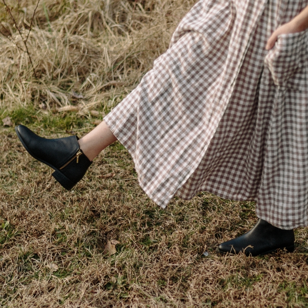 Nisolo Lana Ankle Boots in Commuter Black Size 8